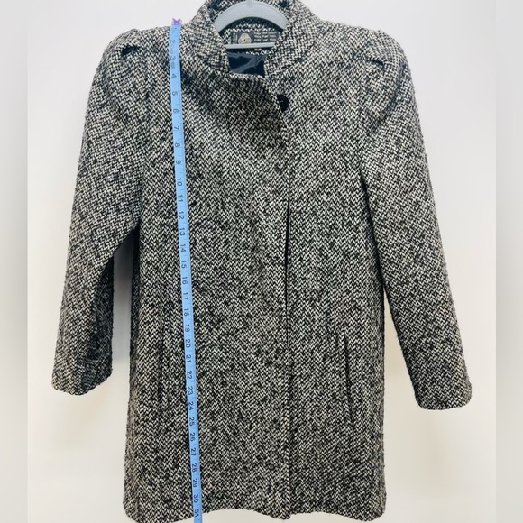 Upward Women’s Coat Blazer Gray Pure Wool Size 9 - Picture 2 of 7